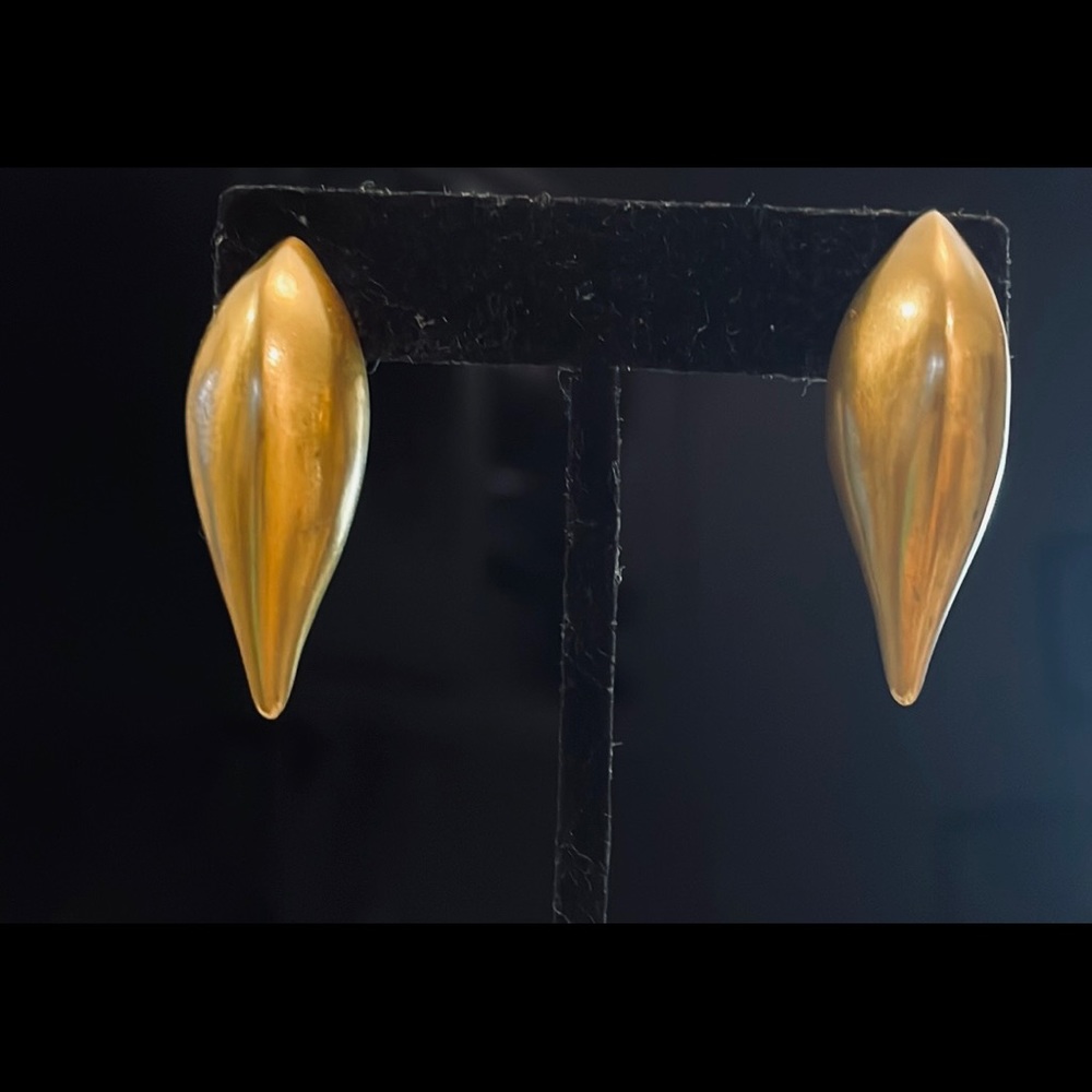 ❤️ STUNNING VINTAGE DESIGNER EARRINGS BY MARK DAVIS - Picture 5 of 9
